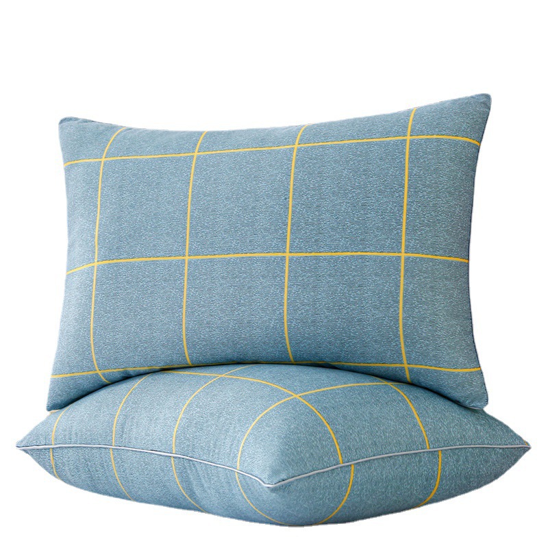 Almohada de protección de la columna cervical almohada del sueño sin colapso sin deformación núcleo de almohada un par de dormitorio de estudiantes Home Hotel