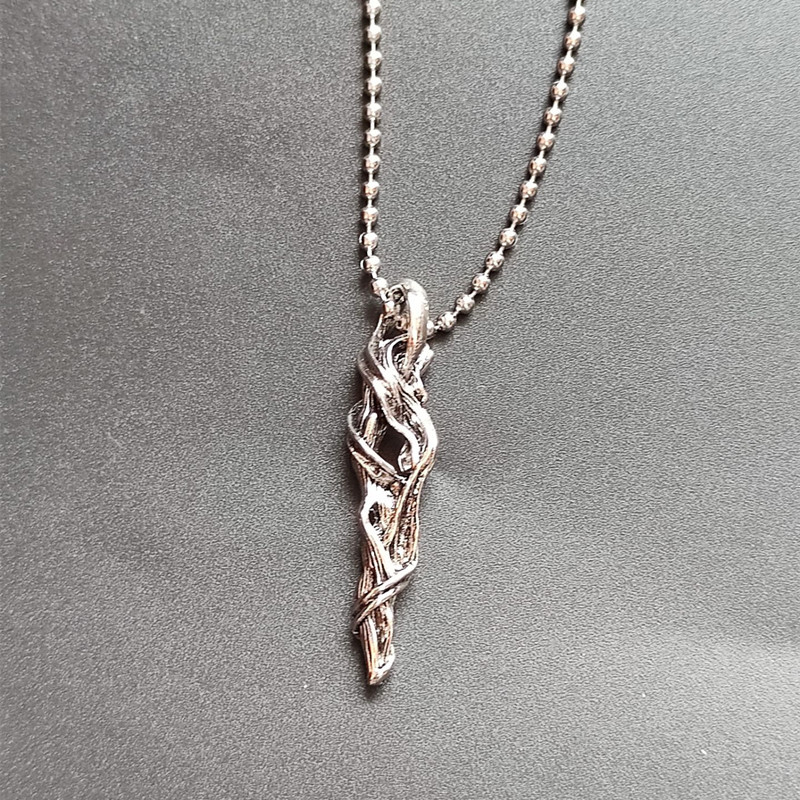 Floating Wood Pendant Necklace Personalized Hip Hop Jewelry_voghion.com