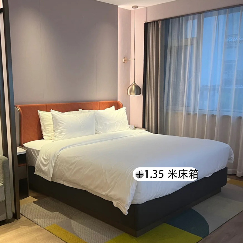 Hotel Hilton Huiting de 5 estrellas Muebles Habitaciones estándar Conjuntos completos de habitaciones personalizadas Cajas de cama especiales Renovación del hotel