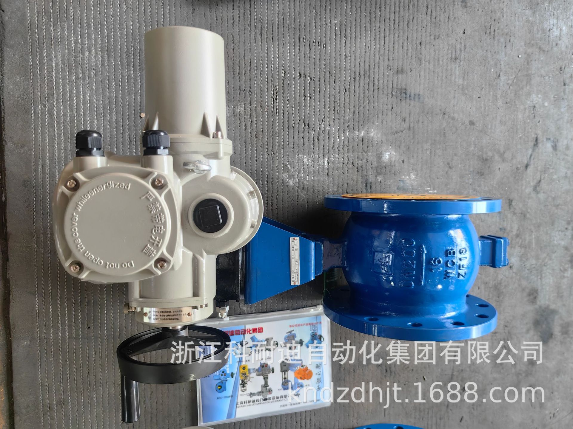 上海科耐迪电动偏心半球阀