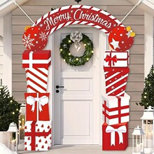 G 29769 Christmas Door Banner Set ʥ������ ŷ���羳����ѷ��