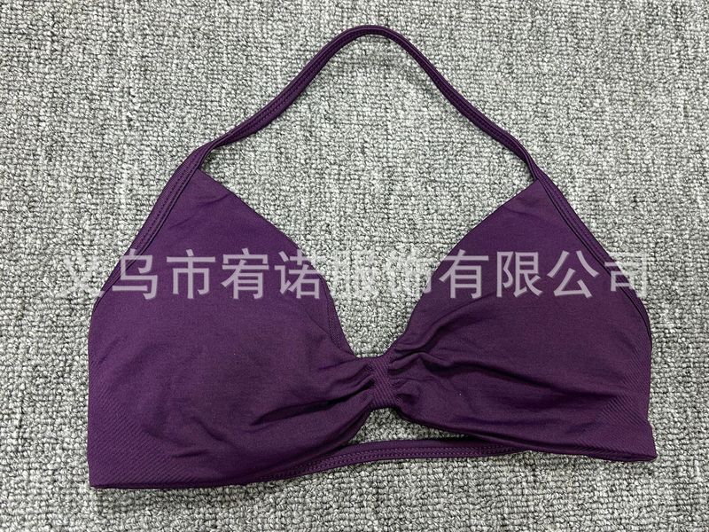 DFYNE 同じスタイルの Amazon シームレスブラジャー レディース バックレス ホルターブラ スポーツ ヨガ サスペンダー スモールブラ|undefined