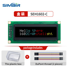 WS0010 oled�@ʾ�� WEH1602C�ַ���OLED�c�Һ����ģ�KIIC����