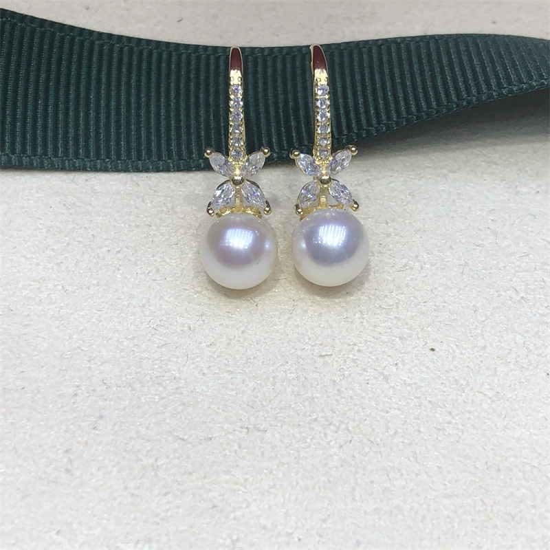 Аксессуары из жемчуга, модные серьги, S925, серебро 925 пробы