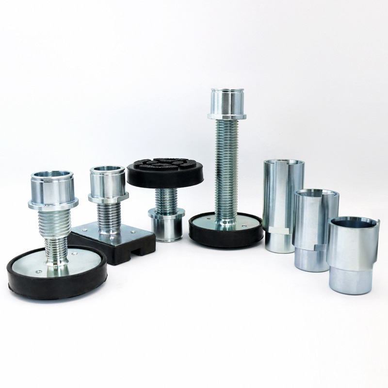 50mm元征举升机托盘加高柱系列实物图