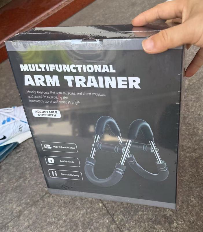 U字型アームストレングスナー メンズ 調整可能スプリング式 新型グリップ力 胸筋トレーニング 家庭用筋力トレーニング器具 在庫あり|undefined