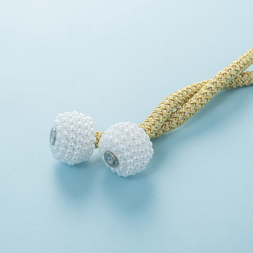 New magnet curtain tie strap European style living room creative curtain buckle hook tie rope curtain clip magnet buckle