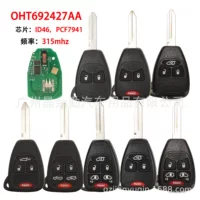 OHT692427AA подходит для прямого дистанционного ключа автомобиля Jeep/Dodge 315 МГц ID46 PCF7941