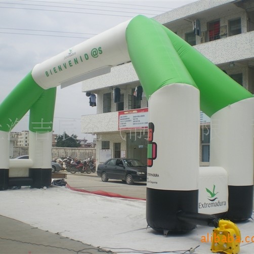 10米充气拱门 耐老化促销婚庆充气广告气模 可定LOGO充气模型