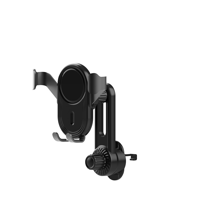 Vent Mount Support | Qìchē Car phone holder - hurricane-clip-black-sound-shield
