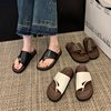 Summer slippers for leisure, footwear, fashionable slide, wholesale