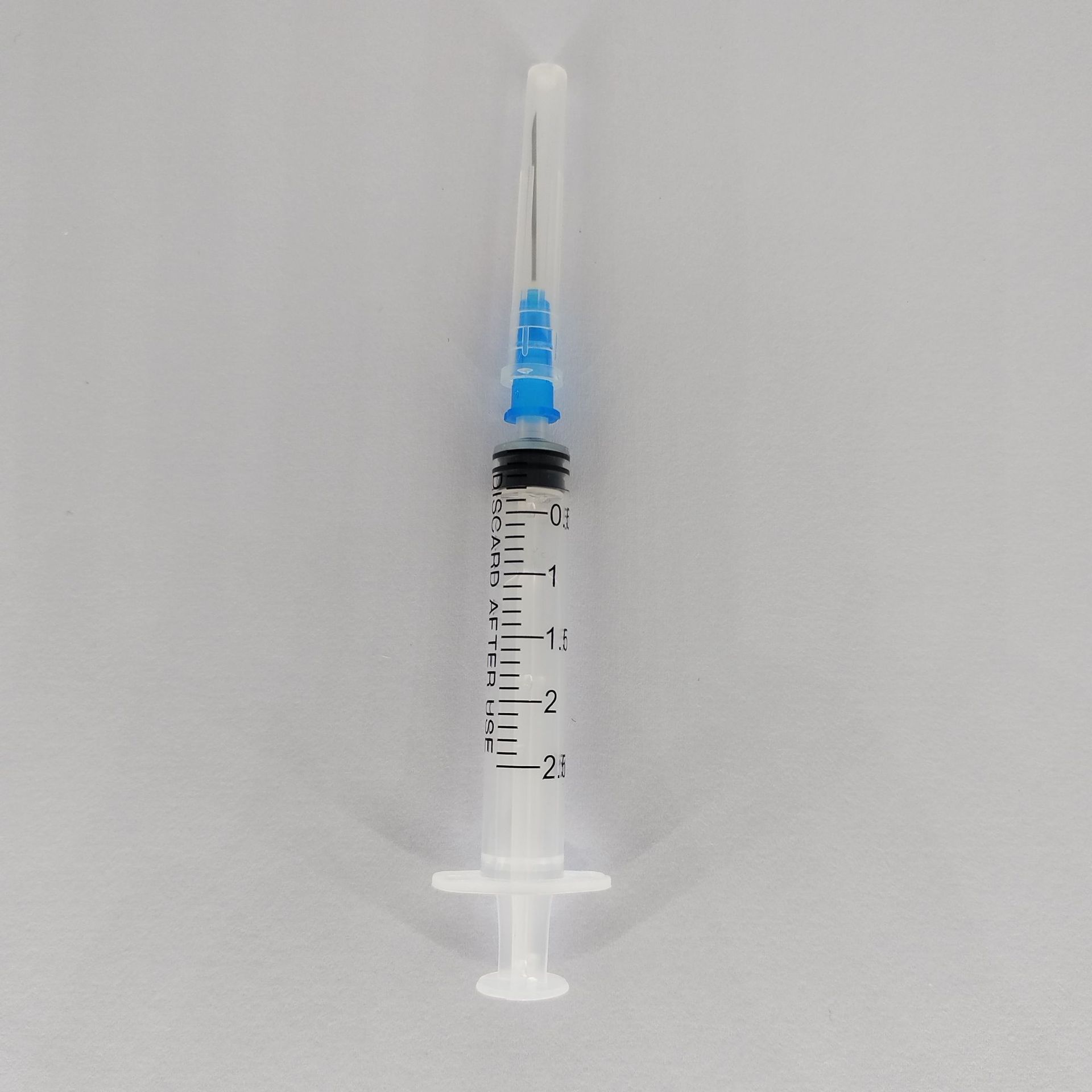 Comercio exterior al por mayor 1-500ml jeringa de plástico desechable boca recta con aguja jeringa animal