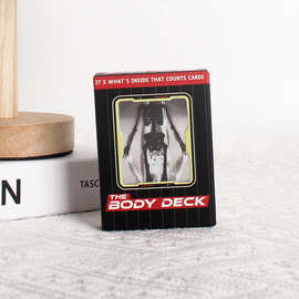 跨境新品Human Anatomy Playing Cards 趣味人体解剖学扑克牌