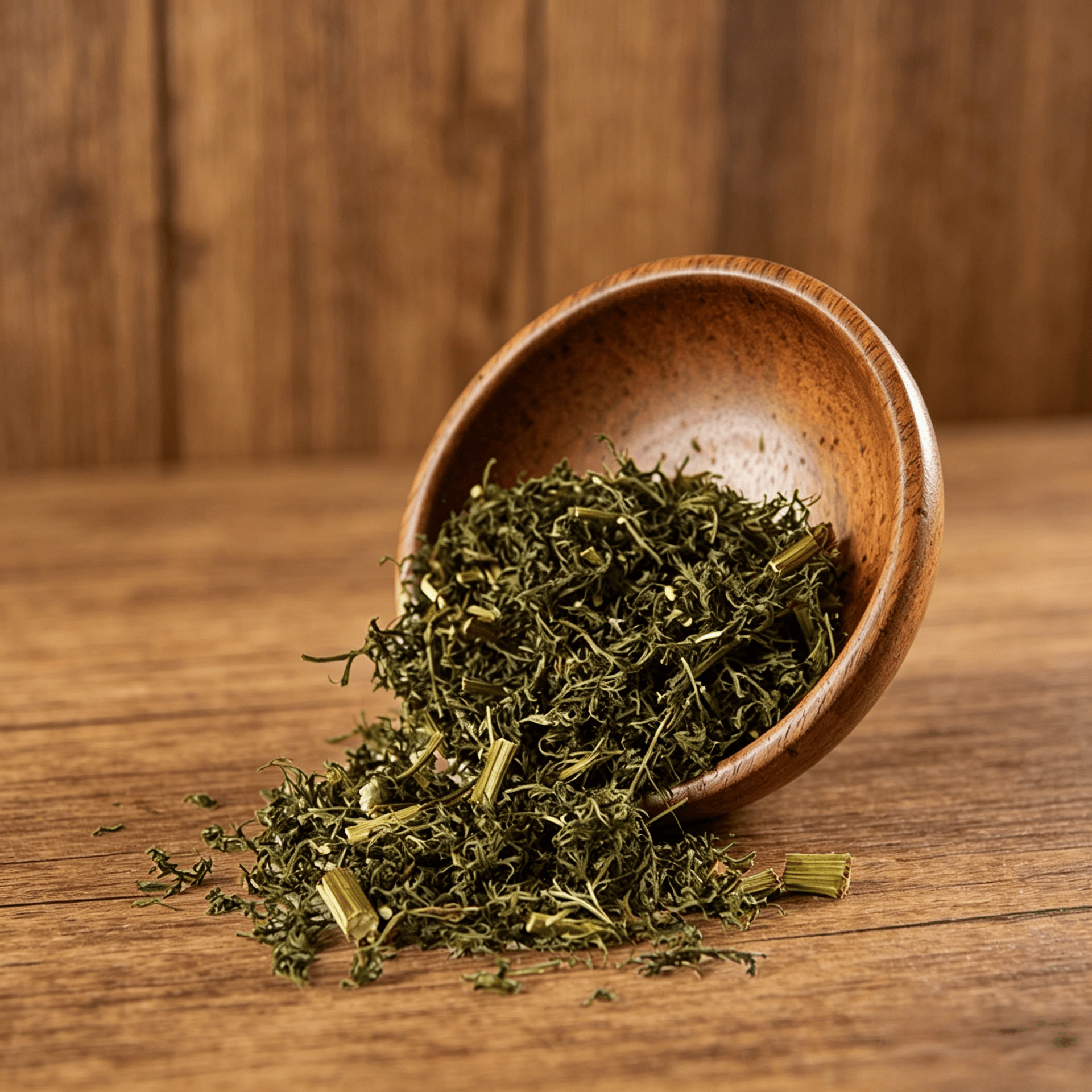 Dried Artemisia Annua Leaves 500g Qing Hao Chinese Herbal Tea Material Bulk Bag in use