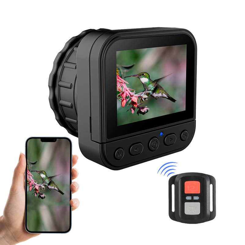 Cross-Border New Product 64Mp 4K High-Definition Astronomical Telescope Eyepiece Camera Screen 2.4g Wifi Digital Eyepiece