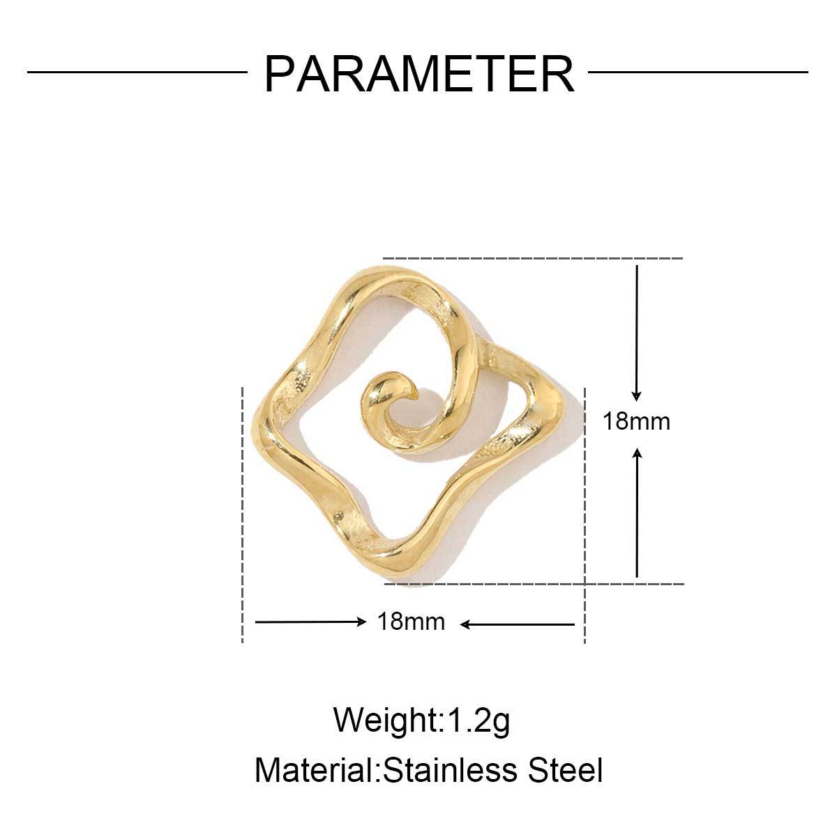 5g Weight Pendant Jewelry Making Type 13*16mm, 14*14mm, 18*18mm Jewelry Making Size DIY Jewelry Accessories Classification 3 PCS/Package Quantity Titanium Steel Material Geometric, Heart Shape Pattern Plating Design Casual, Simple Style, Streetwear Style 3 PCS/Package 13*16mm 14*14mm 18*18mm Titanium Steel Geometric Heart Shape Pendant 7