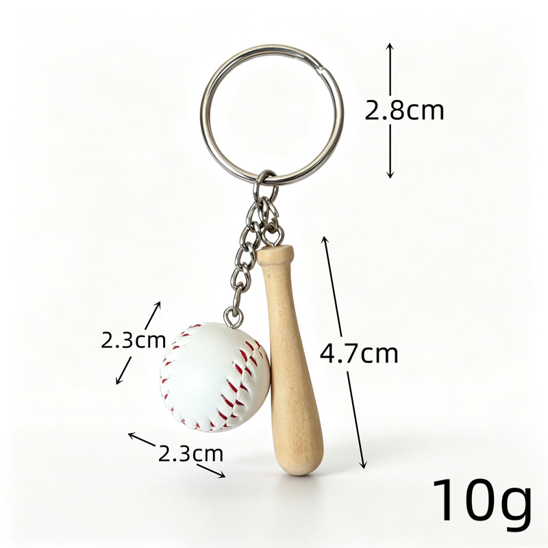 Llavero Colgante para Bolso con Diseño de Comida Realista de PVC
