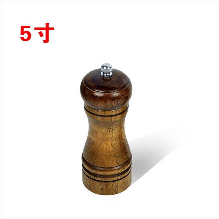 Grenseoverskridende spesialkrydderflaske eikekvern pepperkvern manuell pepperkvern flerbrukskrydderflaske kjøkken_voghion.com