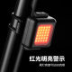 Cross-border multifunctional strong light bicycle light USB charging mini strong light night light riding equipment warning light