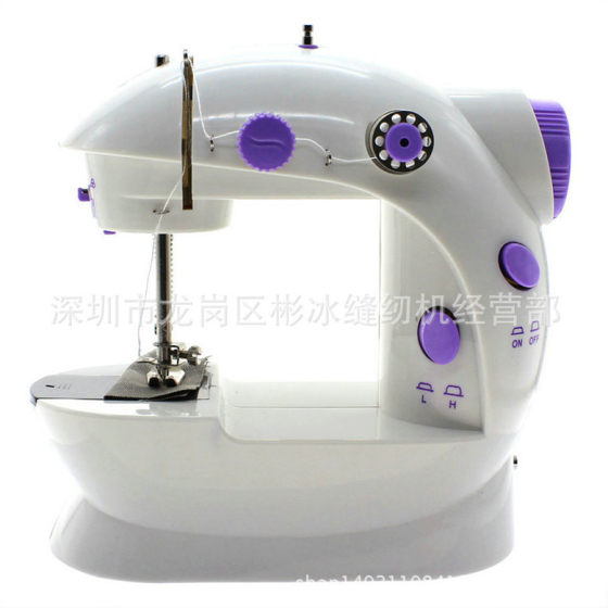 Sewing machine 202 electric household multifunctional small desktop sewing machine clothing car wholesale factory direct 2 in 1