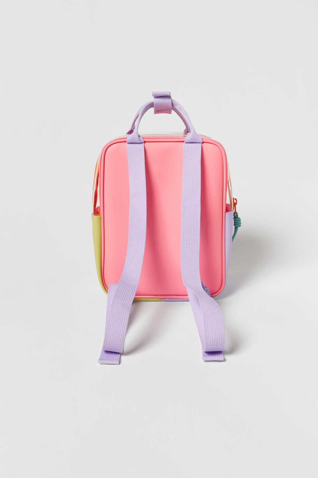Color Block School Daily Kids Backpack display picture 4