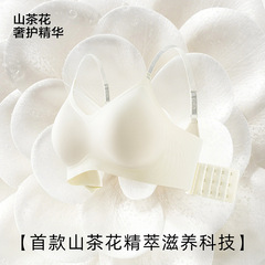山茶花香氛内衣女升杯小胸聚拢反重力提拉收副乳防下垂果冻软支撑