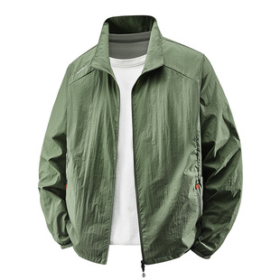 2025 New Summer Sun Protection Clothing Outdoor Men's Outdoor Mountaineering Clothing Summer Fishing Clothing Lightweight Breathable