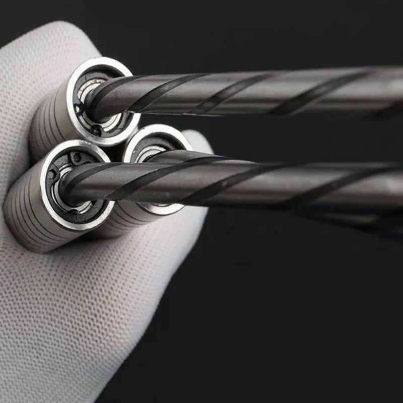 ll新款6轴承扎钩工地不锈钢扎丝钩高硬度螺纹钢筋钩麻花杆垒德株