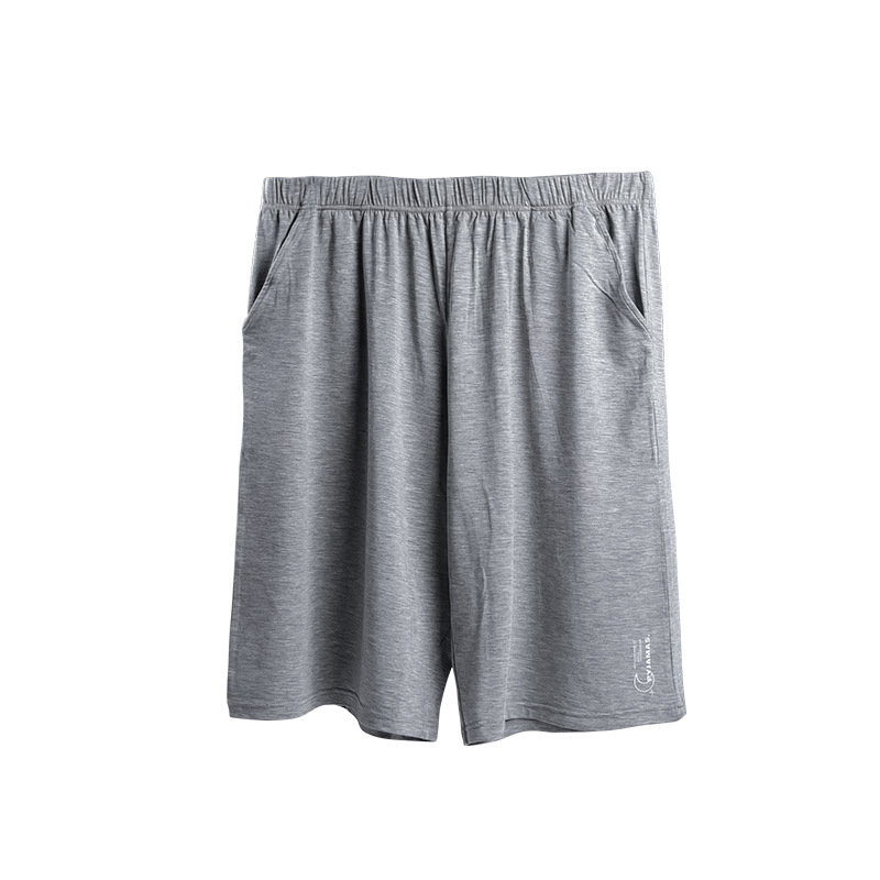 60 modal de primavera y verano de los hombres pantalones cortos de punto casual de deportes delgados se pueden usar fuera de pijama pantalones en stock