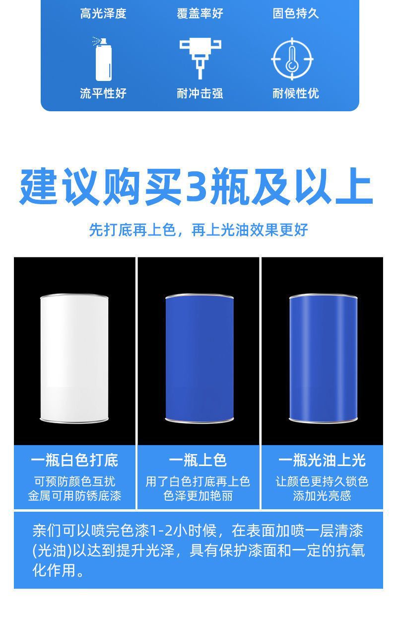 Electric vehicle touch-up paint pen for three-wheeled motorcycles and bicycles, available in black, white, blue, and green, for color changes, refurbishment, rust prevention, and waterproofing