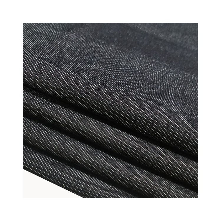 Alta calidad al por mayor contracción 2021 fabricante de telas jeans de alta calidad azul tejido denim