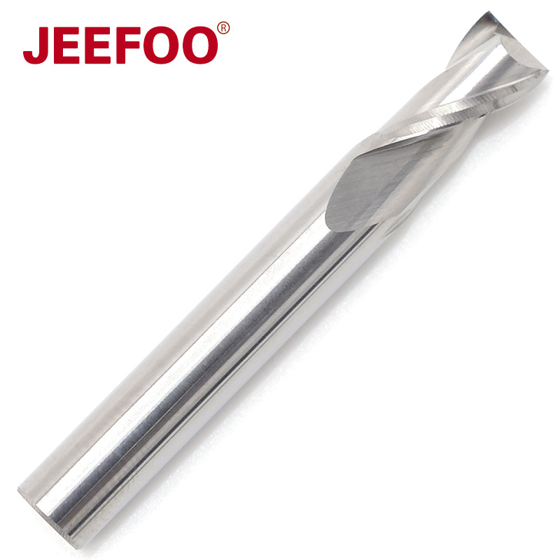 6*12 双刃螺旋铣刀广告木工数控浮雕刀具密度板亚克力板专用铣刀