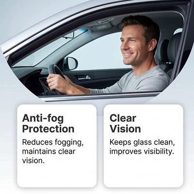 Automotive glass defogging agent Anti-Fogging Agent for Car Windows