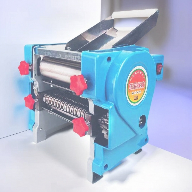 Prensa de fideos doméstica de acero inoxidable multifuncional comercial de cocina de grano de cocina eléctrica pequeña fábrica de fideos al vapor al por mayor