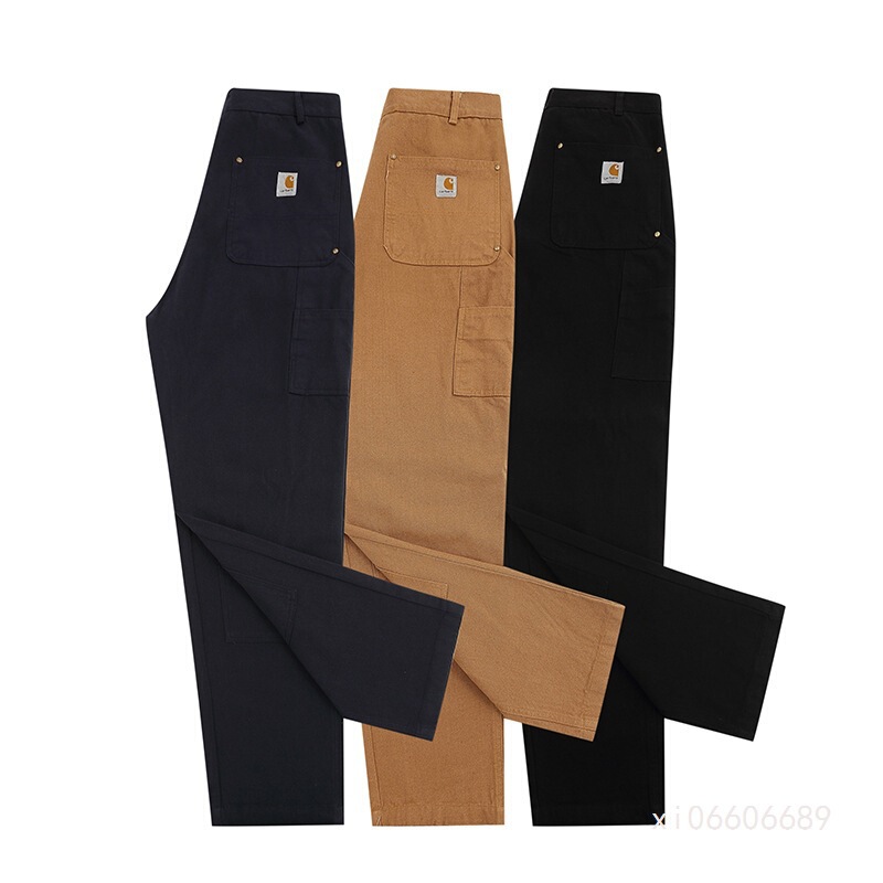 Carhartt B01 Mainline Heavy Pocket Canvas Work Pants Double Knee Lumberjack Pants Casual