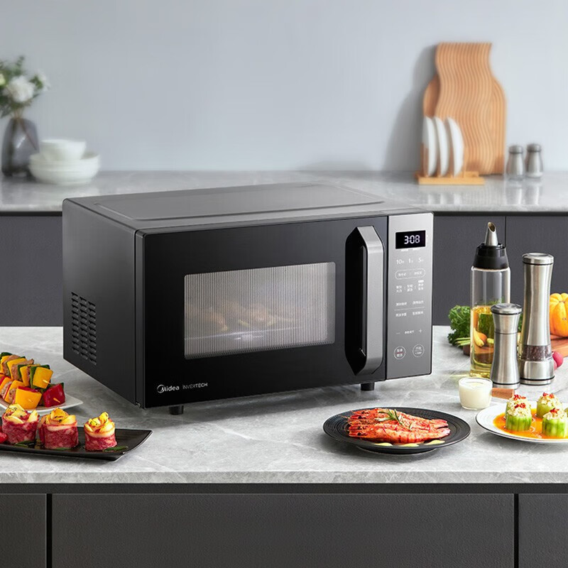 Midea/Midea PC2331 Variable Frequency Microwave Oven Oven Integrated Household 23L Large Flat Plate Micro Steaming and Baking Light Wave Oven