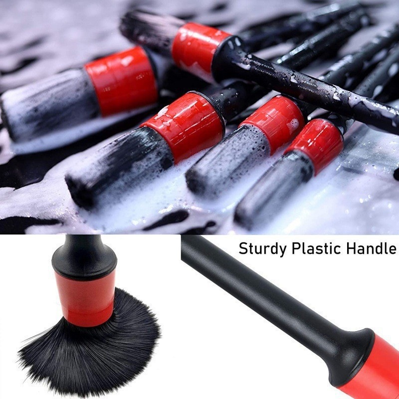 Engine Compartment Cleaning, Car Interior Cleaning Brush, Special Brush, Motorcycle Car Wash Set, Complete Set for Interior Air Conditioning Vents