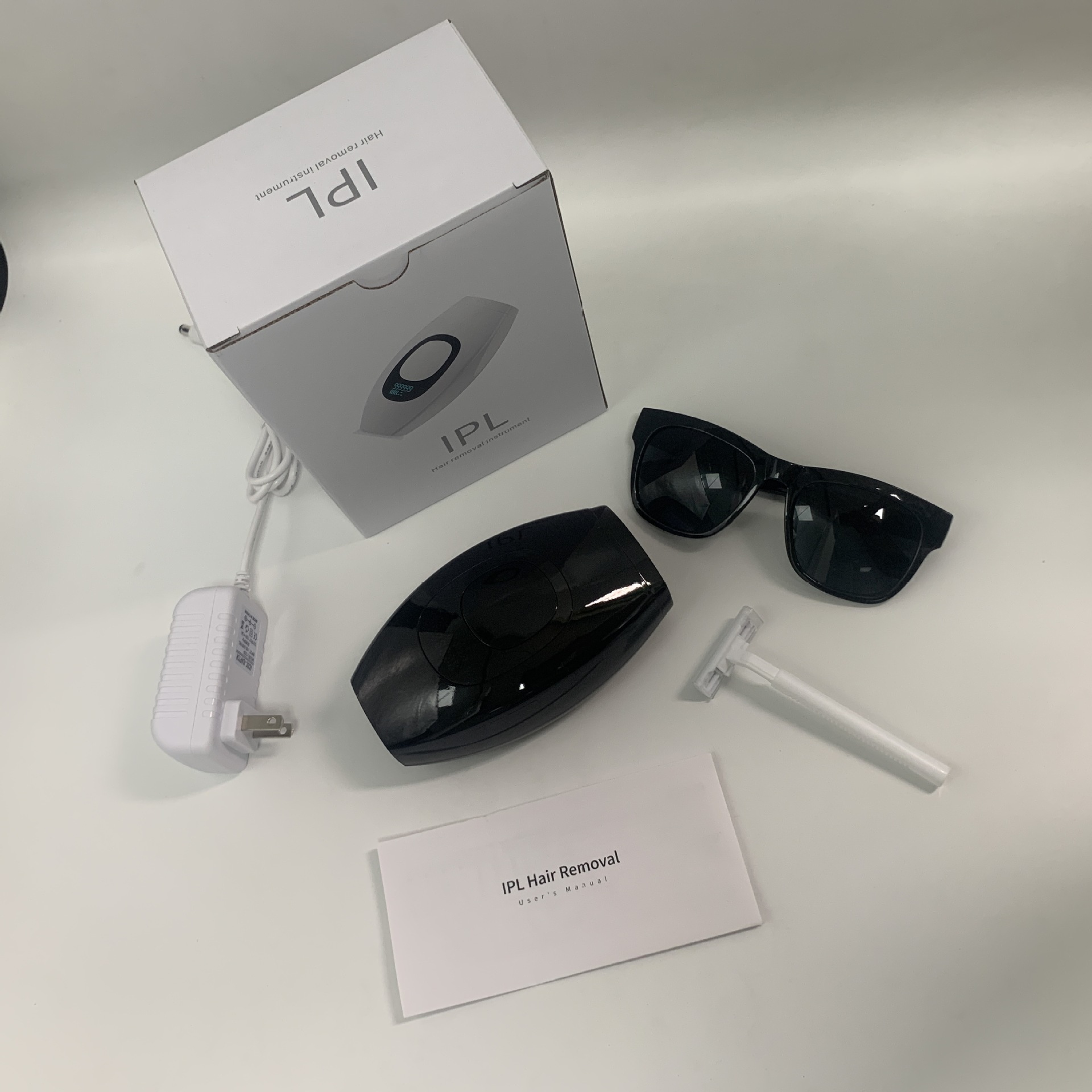 Dispositivo per la rimozione dei peli Ice Point Sapphire, elettrodomestico per la cura personale a casa con funzionalità multiple._voghion.com