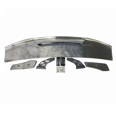 Fixed wind wing Three Boxes Rear Wing Universal - universal-mad-rear-wing-carbon-pattern
