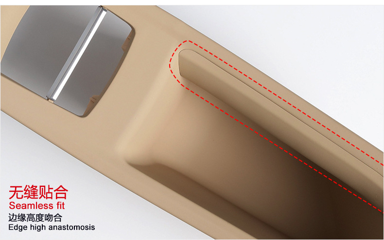 Suitable for Bmw F10 Door Handle Four-Piece Set, 5 Series Door Handle, 5 Series Interior Handle, Left-Hand Drive Door Armrest Interior Trim