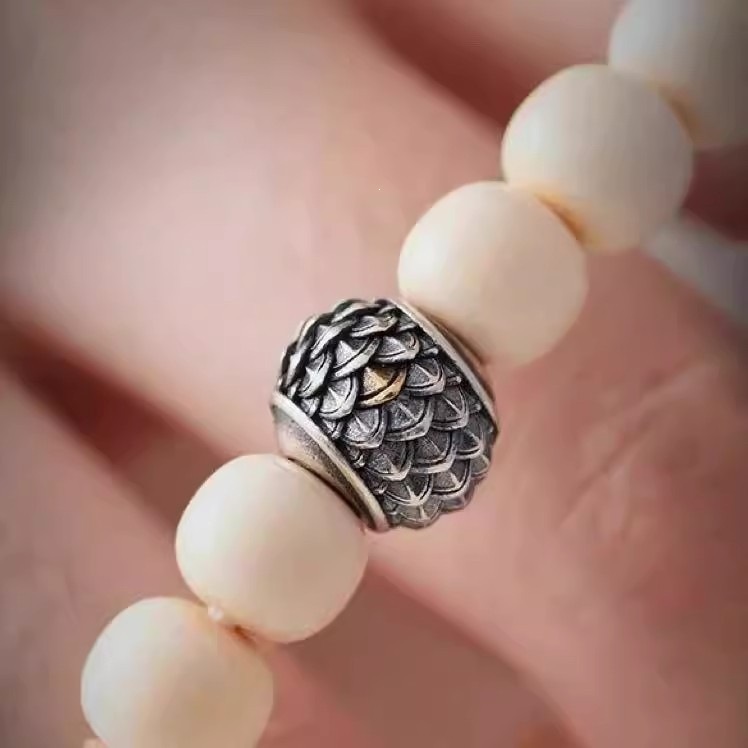 Dragon Scale Personalized Design Spacer Beads DIY Jewelry Accessories, Bracelet Beads, Clasp Rings, Necklace Pendants, Small Accessories