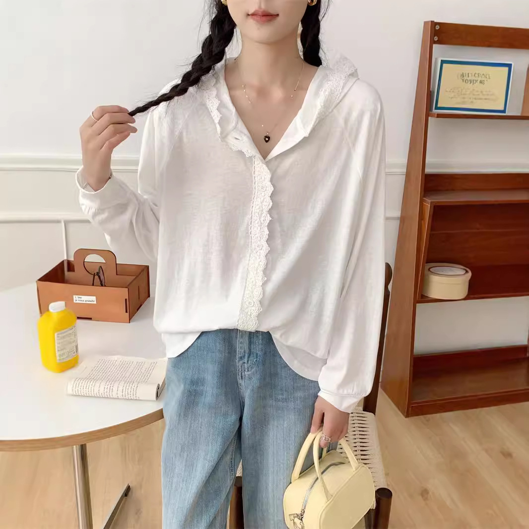White autumn jacket