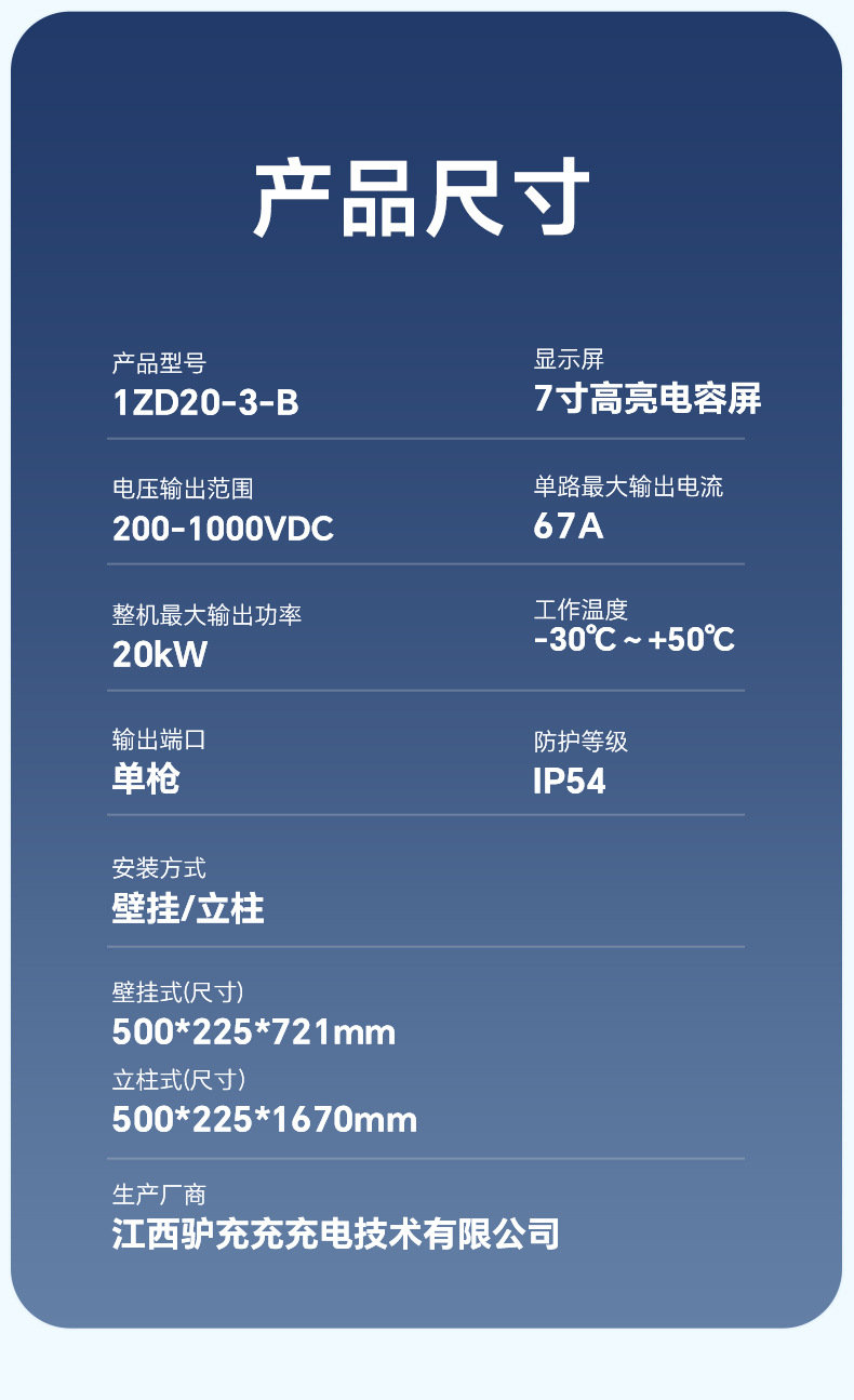 Luyuchongchong customized new energy vehicle charging station 20kw40 fast charging for commercial and home use BYD DC charger