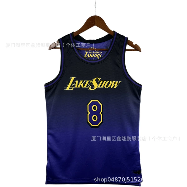 Hot Pressed Version 25th Season Lakers City Version No. 8 Kobe Bryant