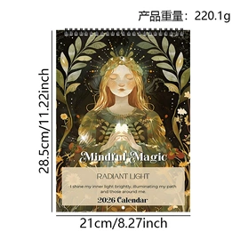 其他簿本册;笔记本记事本;挂历