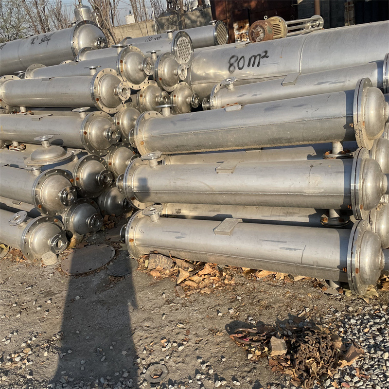 销售二手真空冷凝器 列管式冷却设备 工业冷凝器