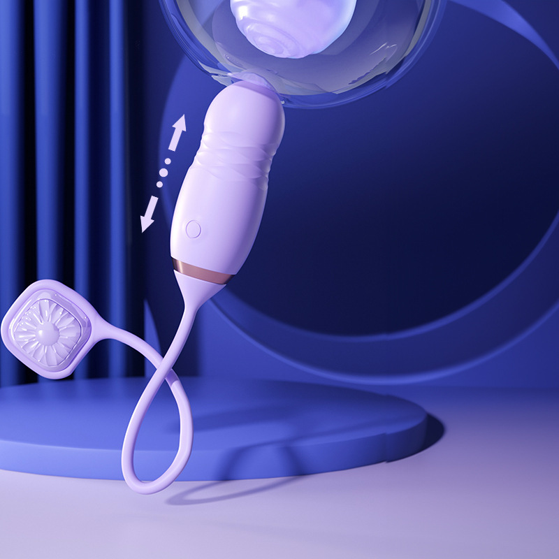 Misterio Bomba de aguas profundas Huevo vibrante Dispositivo de masturbación femenina Productos sexuales para adultos Equipo femenino