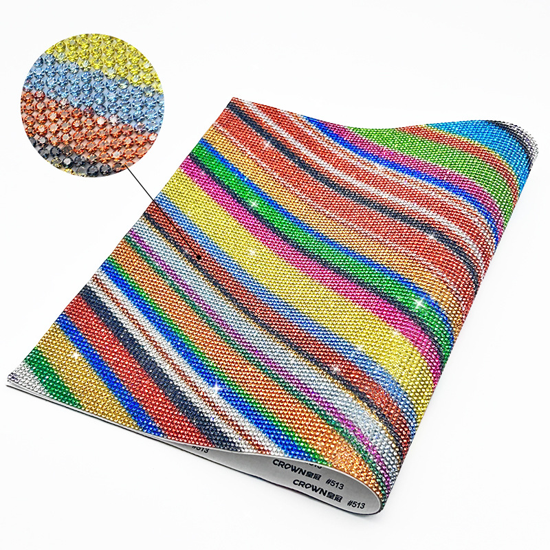 Vidrio pegatinas de diamante al por mayor pegatinas autoadhesivas pegatinas de perforación automotriz decoración pegatinas de diamante flash personalidad diy pegatinas de diamante de cristal