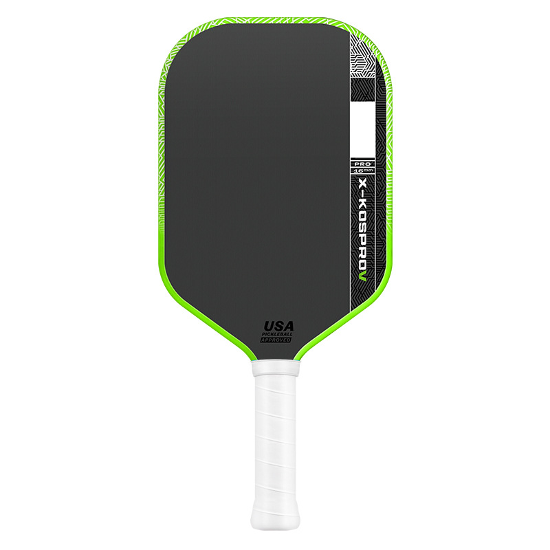 Gen5 Heat Press 5th Generation Carbon Fiber Pickleball Paddle, a professional-grade pickleball racket