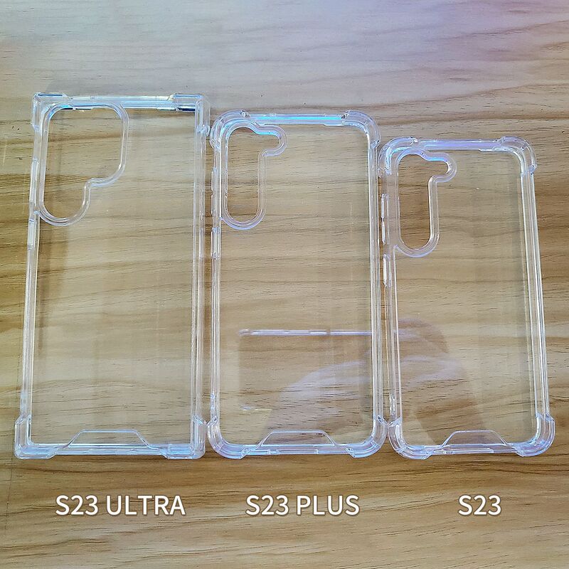 Suitable for Samsung S23Ultra Anti-Fall Phone Case, Cross-Border Best-Selling Tpu+Pc Transparent Protective Case S26Plus Suitable for Samsung S23Ultra Anti-Fall Phone Case, Cross-Border Best-Selling Tpu+Pc Transparent Protective Case S26Plus